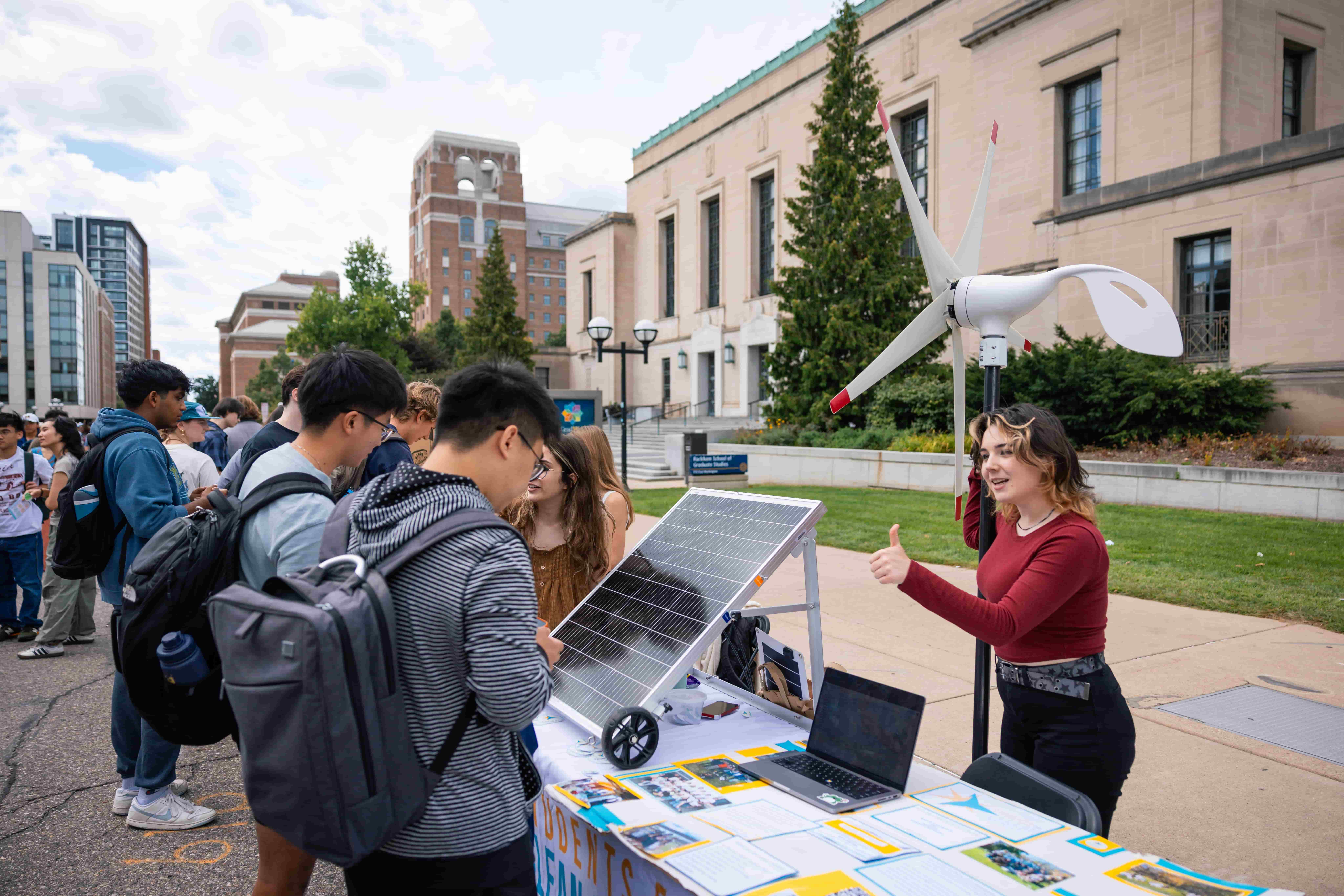 UMSI Students Networking